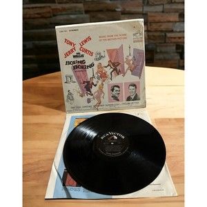 BOEING BOEING SOUNDTRACK  LP  VINYL Soundtrack Tony Curtis Jerry Lewis Mint